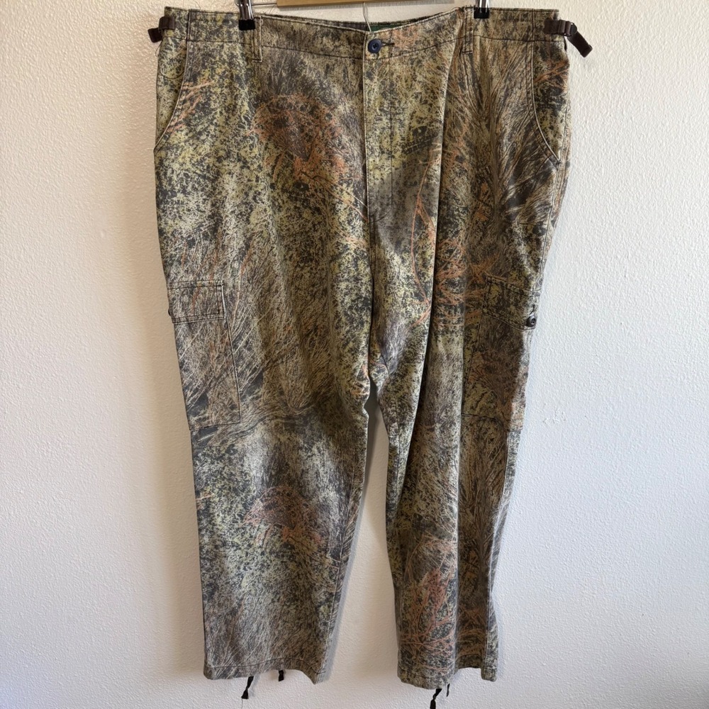 Cabela's Size 46 Mossy Oak Brush Camo Pants Hiking Gorpcore Outdoor Streetwear